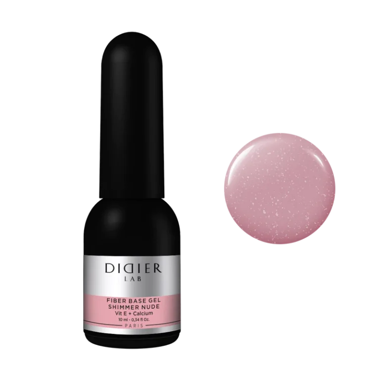 DIDIER LAB STIKLO PLUOŠTO BAZĖ FIBER SHIMMER NUDE 8ML