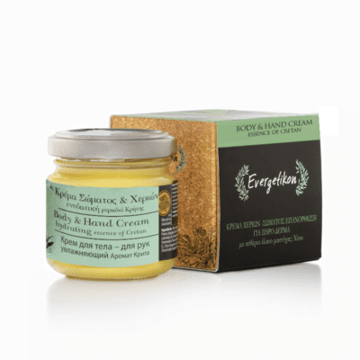EVERGETIKON Kūno ir rankų kremas „Kretos jausmas“, 100 ml