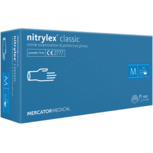 NITRILINĖS PIRŠTINĖS MĖLYNA NITRYLEX BASIC