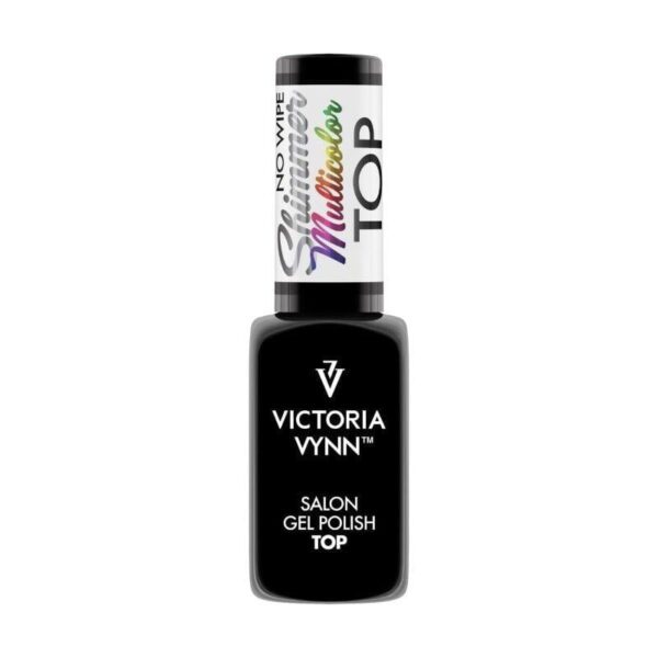 victoria vynn topas su blizguciais no wipe shimmer multicolor 8ml