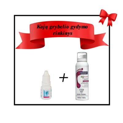 KOJŲ GRYBELIO GYDYMO RINKINYS