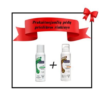 PRAKAITUOJANČIŲ PĖDŲ PRIEŽIŪROS RINKINYS