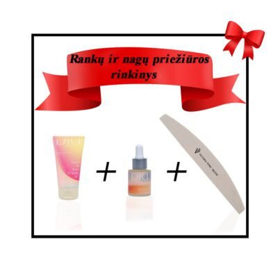 RANKŲ BEI NAGŲ PRIEŽIŪROS RINKINYS