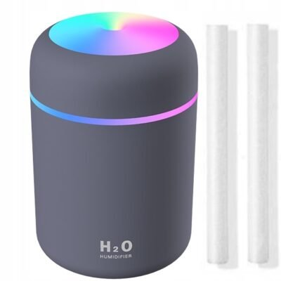 mini difuzorius h20 juodas