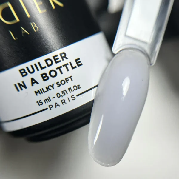 Didier Lab Builder Gel in a bottle, Milky Soft, 15ml 4