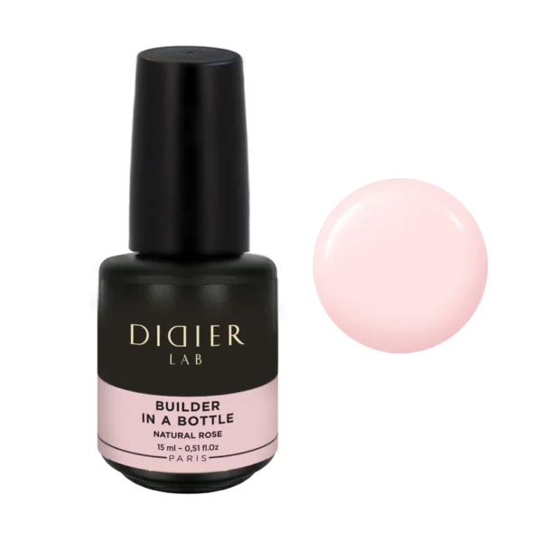 Didier Lab Builder Gel in a bottle, Natural Rose, 15ml 1