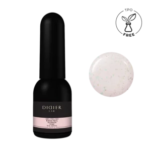 Didier Lab maskuojanti kaučiukinė bazė su folija Rubber Base Foil , Pink, 10ml 01