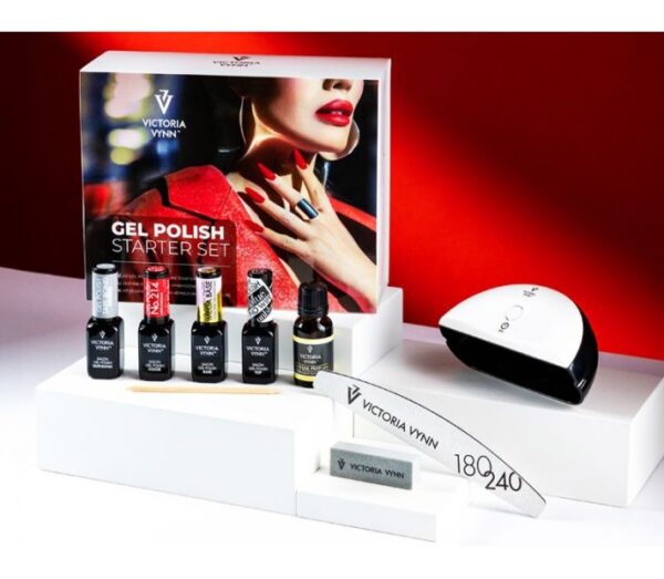 Gelinio lakavimo rinkinys GEL POLISH STARTER KIT 02