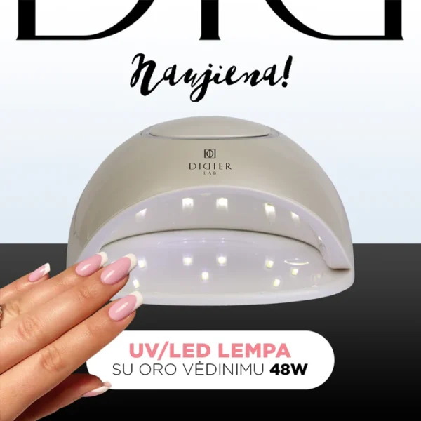 UV-LED Didier Lab lempa su oro vėdinimu, 48W 02