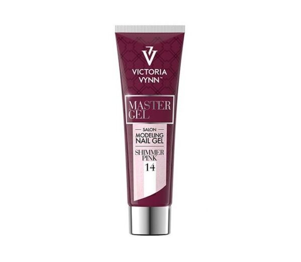 Victoria Vynn MASTER GEL poligelis 14 SHIMMER PINK, 60g 01