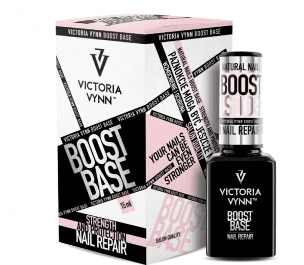 Victoria Vynn Stiprinanti bazė su stiklo pluoštu Boost 15ml 02