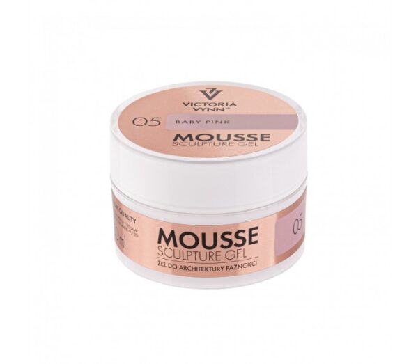 Victoria Vynn Tiksotropinis gelis 05 BABY PINK Mousse Sculpture Gel