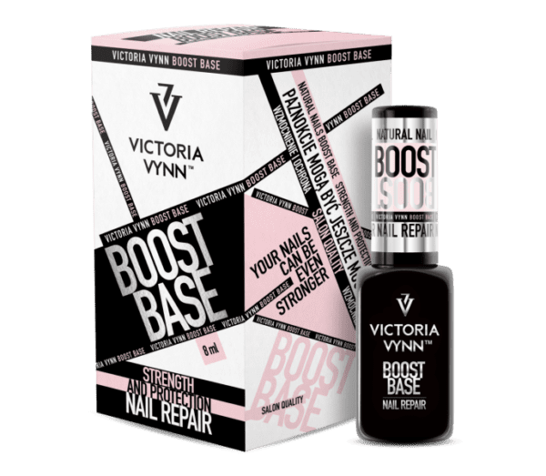 Victoria Vynn stiprinanti bazė su stiklo pluoštu Boost, 8ml 02