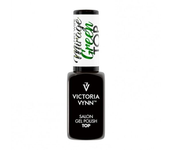 Victoria Vynn topas su blizgučiais GREEN MIRAGE 8ml 01