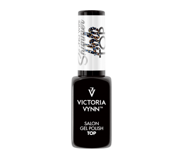 Victoria Vynn topas su blizgučiais NO WIPE SHIMMER HOLO 8ml